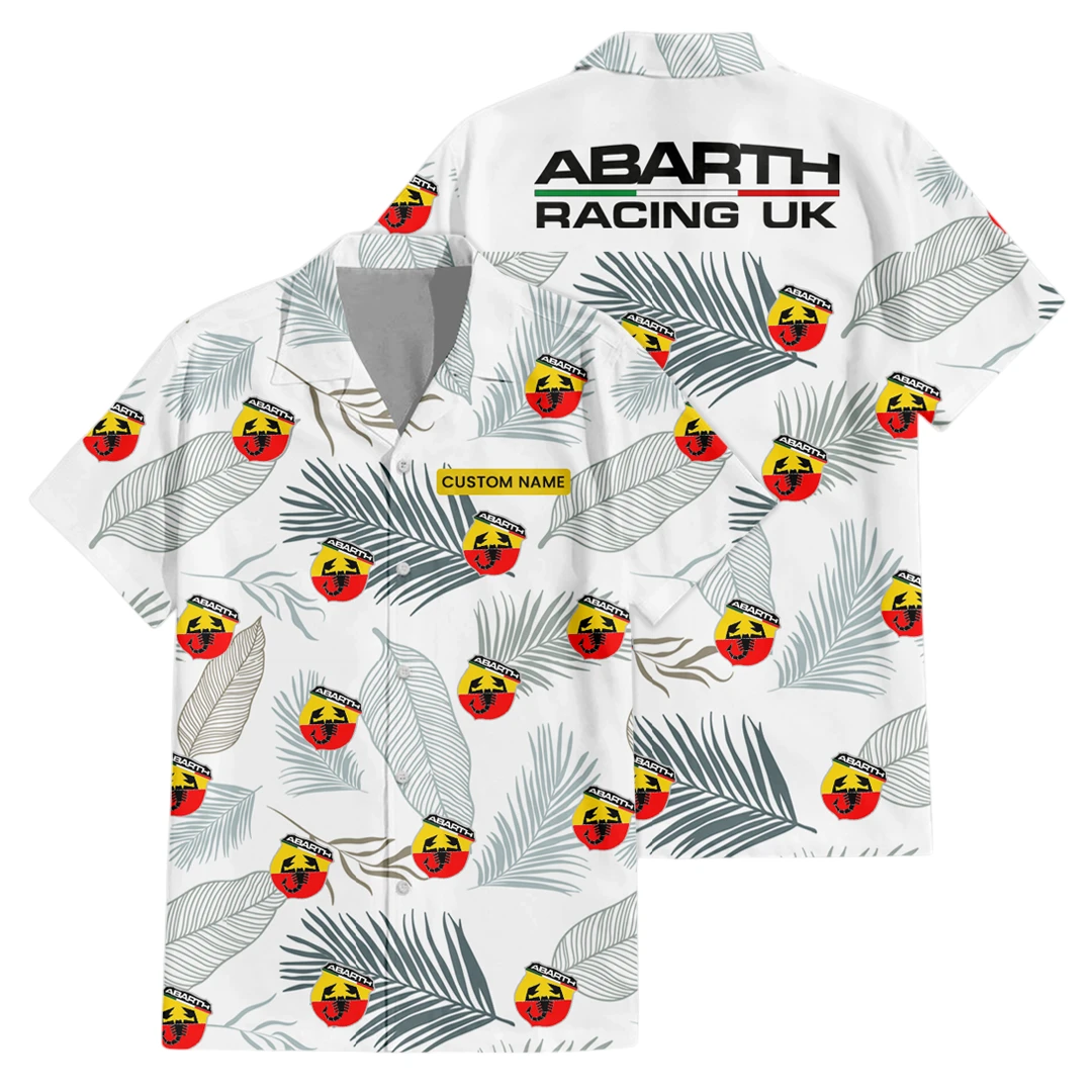Abarth Hawaiian Shirt Tropical Leaves Seamless Pattern All-over Print Summer Gift For Lover Cars HIHI140125Y7HWLS1ABA Abarth Hawaiian Shirt Tropical Leaves Seamless Pattern All-over Print Summer Gift For Lover Cars HIHI140125Y7HWLS1ABA
