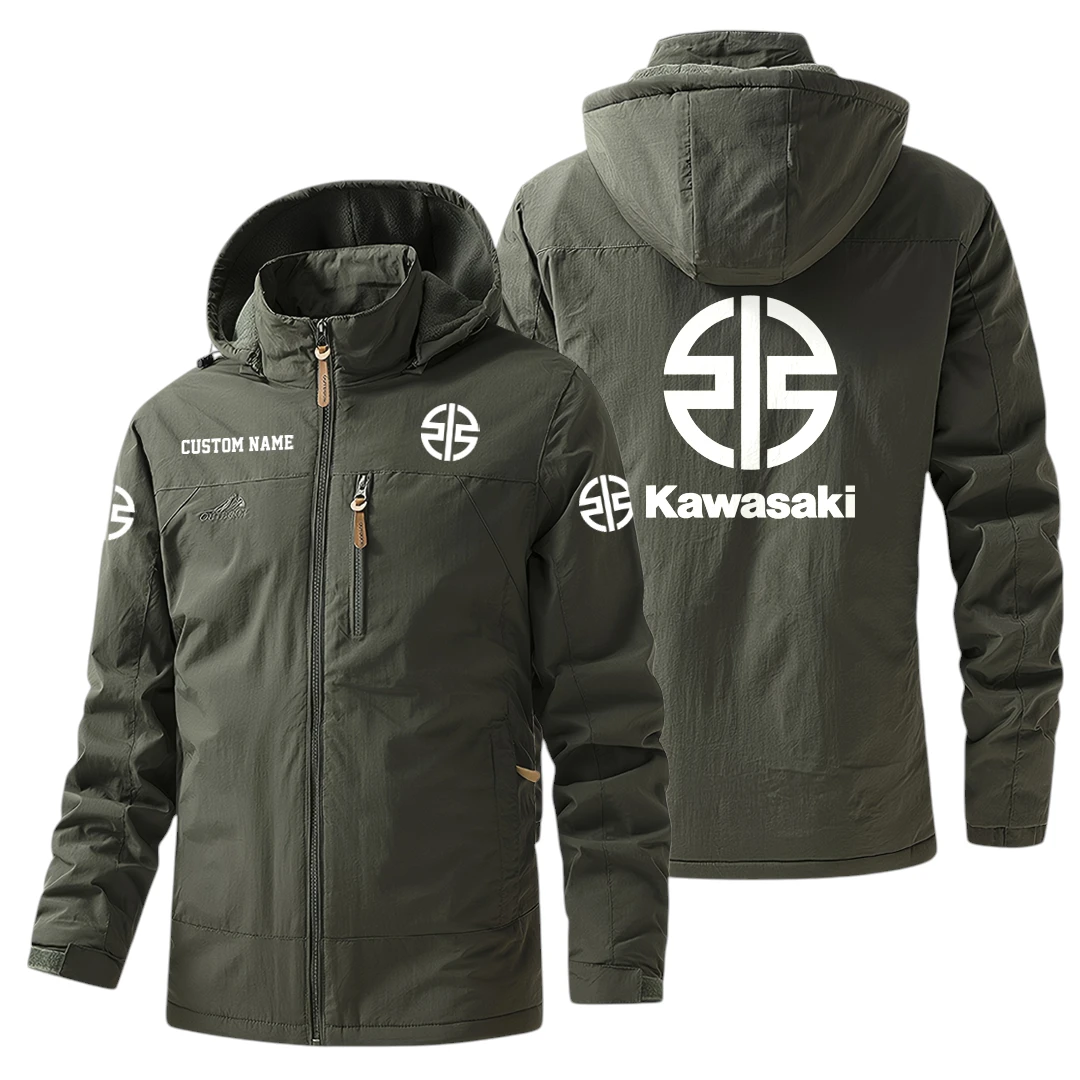 Kawasaki Motors Windbreaker Jacket Hooded, Warm Lining Waterproof Outdoor Running Jacket For Men, Custom Name HIHI240225Y17WO88KAM Kawasaki Motors Windbreaker Jacket Hooded, Warm Lining Waterproof Outdoor Running Jacket For Men, Custom Name HIHI240225Y17WO88KAM
