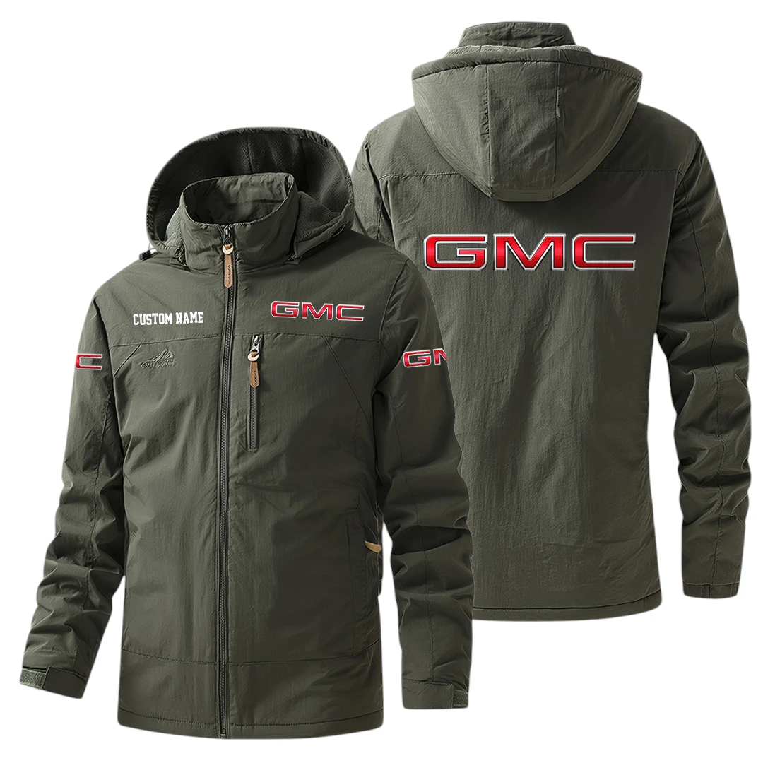 GMC Car Windbreaker Jacket Hooded, Warm Lining Waterproof Outdoor Running Jacket For Men, Custom Name HIHI260225Y17WO88GMC GMC Car Windbreaker Jacket Hooded, Warm Lining Waterproof Outdoor Running Jacket For Men, Custom Name HIHI260225Y17WO88GMC