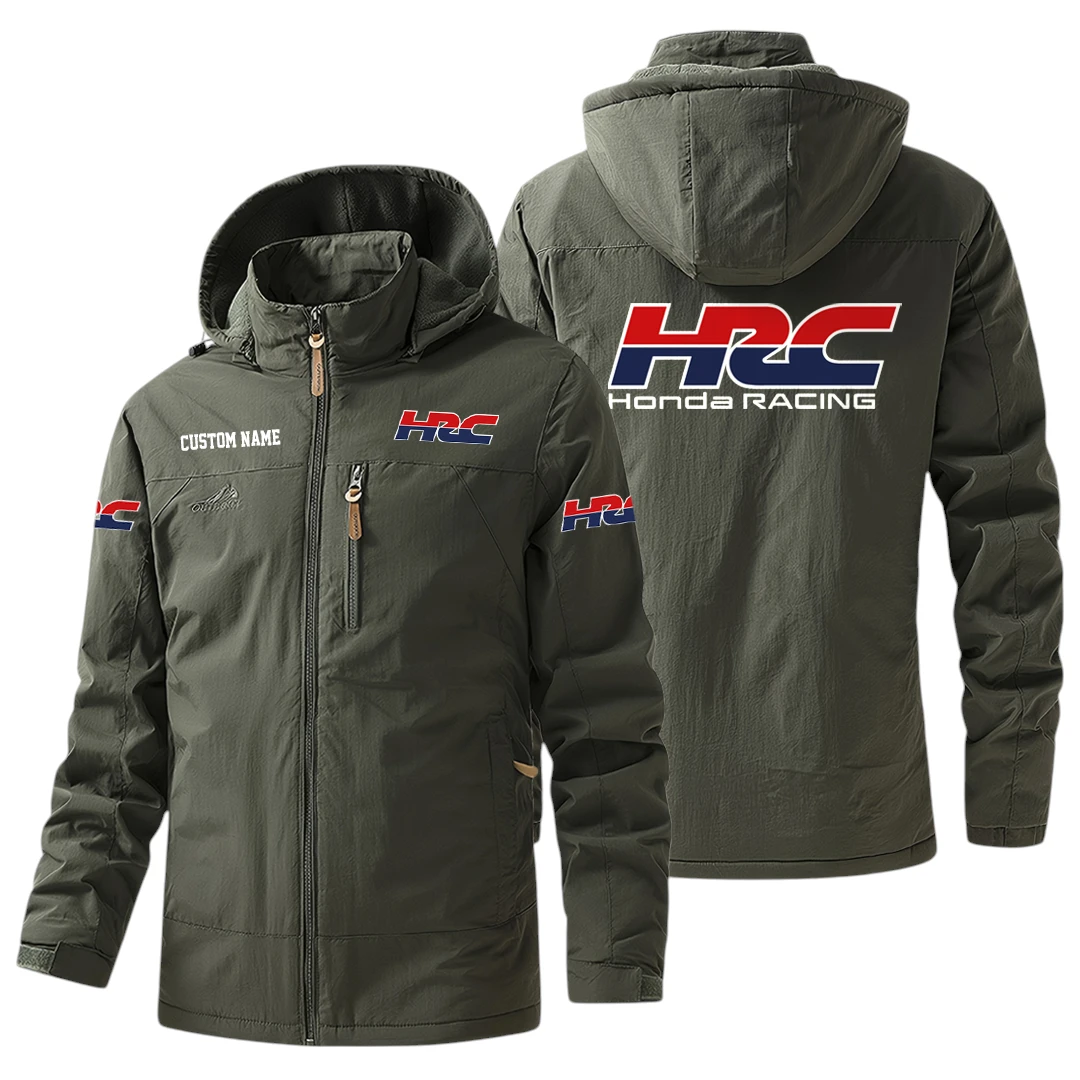 HRC Honda Racing Windbreaker Jacket Hooded, Warm Lining Waterproof Outdoor Running Jacket For Men, Custom Name HIHI280225Y17WO88HRC HRC Honda Racing Windbreaker Jacket Hooded, Warm Lining Waterproof Outdoor Running Jacket For Men, Custom Name HIHI280225Y17WO88HRC