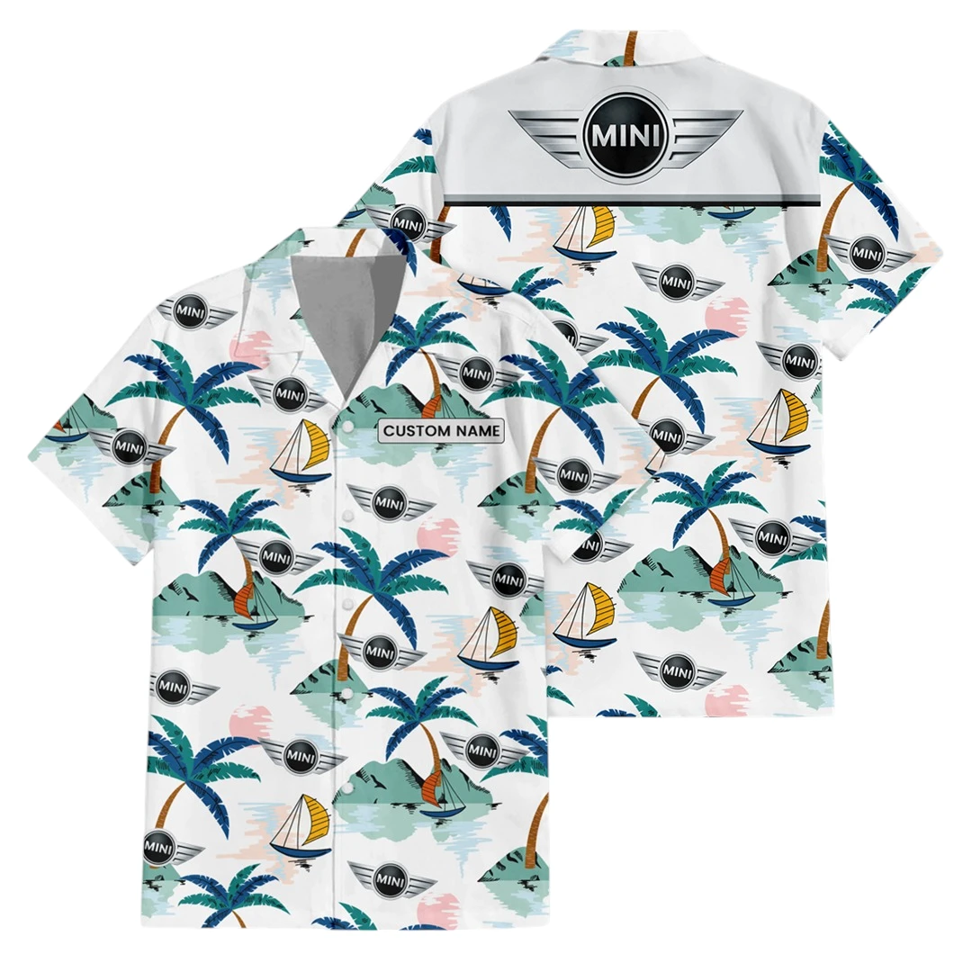 Mini Exclusive Logo Button Up Hawaiian Shirt Tropical Landscape Pattern All-over Print, Custom Name HIDI200225Y7HWLS2MIN Mini Exclusive Logo Button Up Hawaiian Shirt Tropical Landscape Pattern All-over Print, Custom Name HIDI200225Y7HWLS2MIN