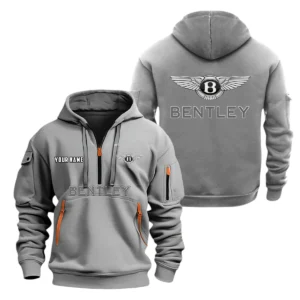 Bentley Half Zip Hoodie, Sports Hooded Multi-Pockets, Custom Name TN0030325Y25QZ2HCT3TLE