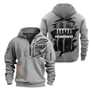 Hummer Half Zip Hoodie, Sports Hooded Multi-Pockets TN060325Y25QZ2HCT2HMR