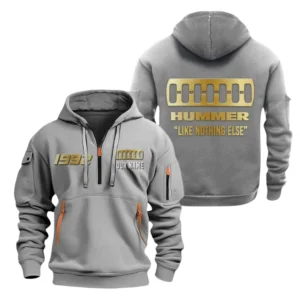 Hummer Half Zip Hoodie, Sports Hooded Multi-Pockets, Custom Name TN060325Y25QZ2HCT3HMR