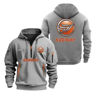 Keeway Motorcycles Half Zip Hoodie, Sports Hooded Multi-Pockets, Custom Name TN070325Y25QZ2HCT1KEE
