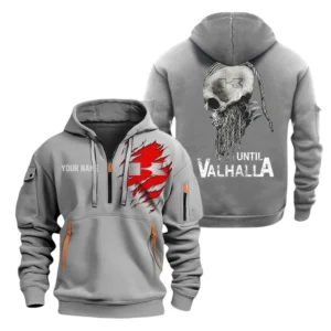 Kawasaki Motors Half Zip Hoodie, Sports Hooded Multi-Pockets, Custom Name TN070325Y25QZ2HCT2KAM