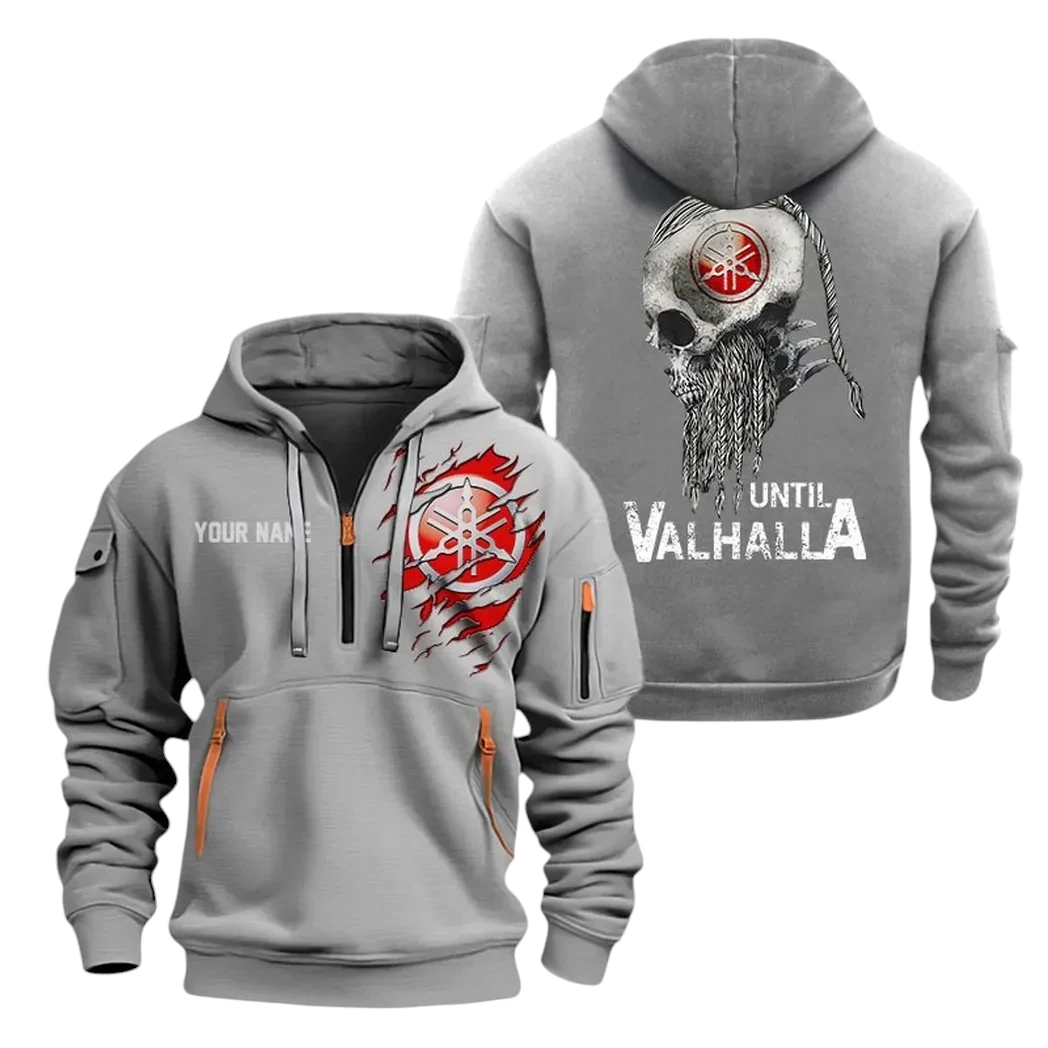 Yamaha Half Zip Hoodie, Sports Hooded Multi-Pockets, Custom Name TN100325Y25QZ2HCT2YMH Yamaha Half Zip Hoodie, Sports Hooded Multi-Pockets, Custom Name TN100325Y25QZ2HCT2YMH