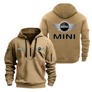 MINI Half Zip Hoodie, Sport Hooded Multi-Pocket, Custom Name TN100325Y25QZ2HCTR1MIN