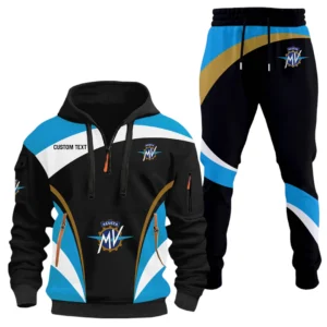 MV Agusta Half Zip Hoodie x Long Pants Set All-over Print, Custom Name HIDI150325Y26QZ3HMVA