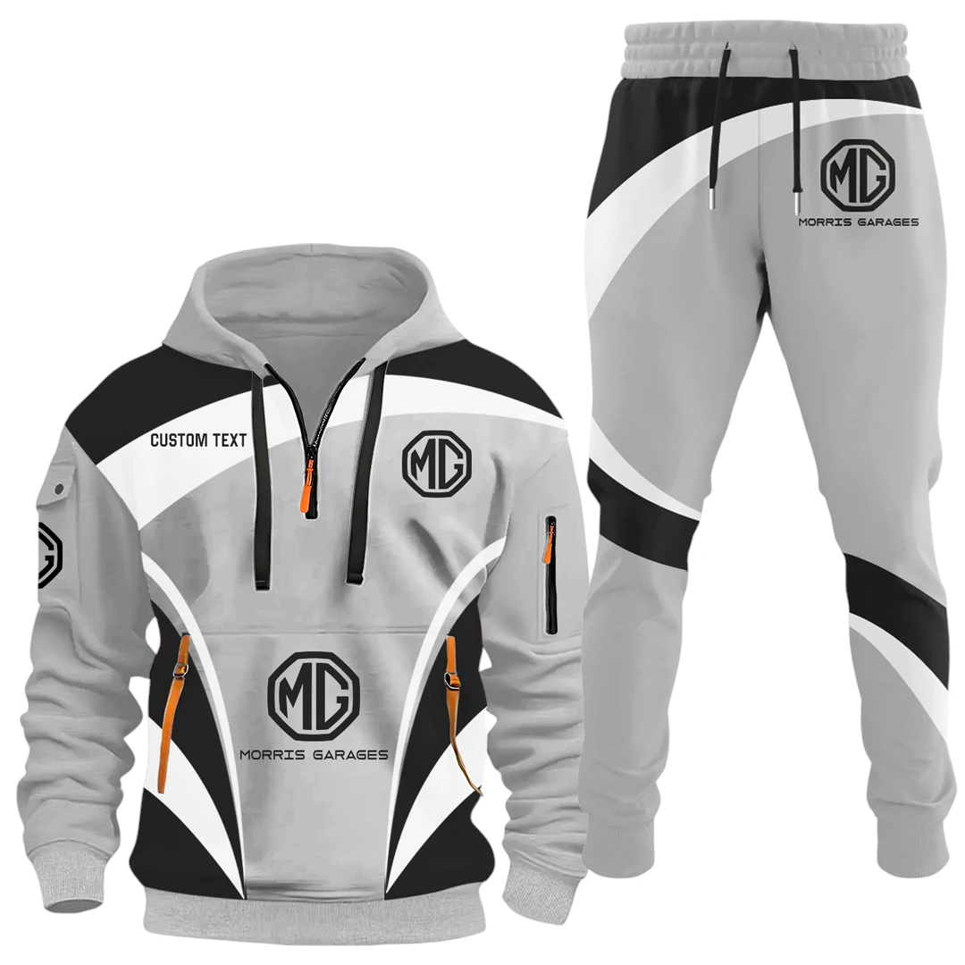 MG Cars Half Zip Hoodie x Long Pants Set All-over Print, Custom Name HIDI140325Y26QZ3HMGC MG Cars Half Zip Hoodie x Long Pants Set All-over Print, Custom Name HIDI140325Y26QZ3HMGC