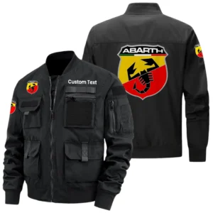 Abarth Exclusive Logo Jacket x Baseball Collar Style Multiple Pockets Men’s Hiking Outdoor Jacket Custom Name HIHI140325Y40JCXABA