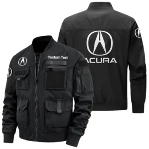 Acura Exclusive Logo Jacket x Baseball Collar Style Multiple Pockets Men’s Hiking Outdoor Jacket Custom Name HIHI140325Y40JCXACU