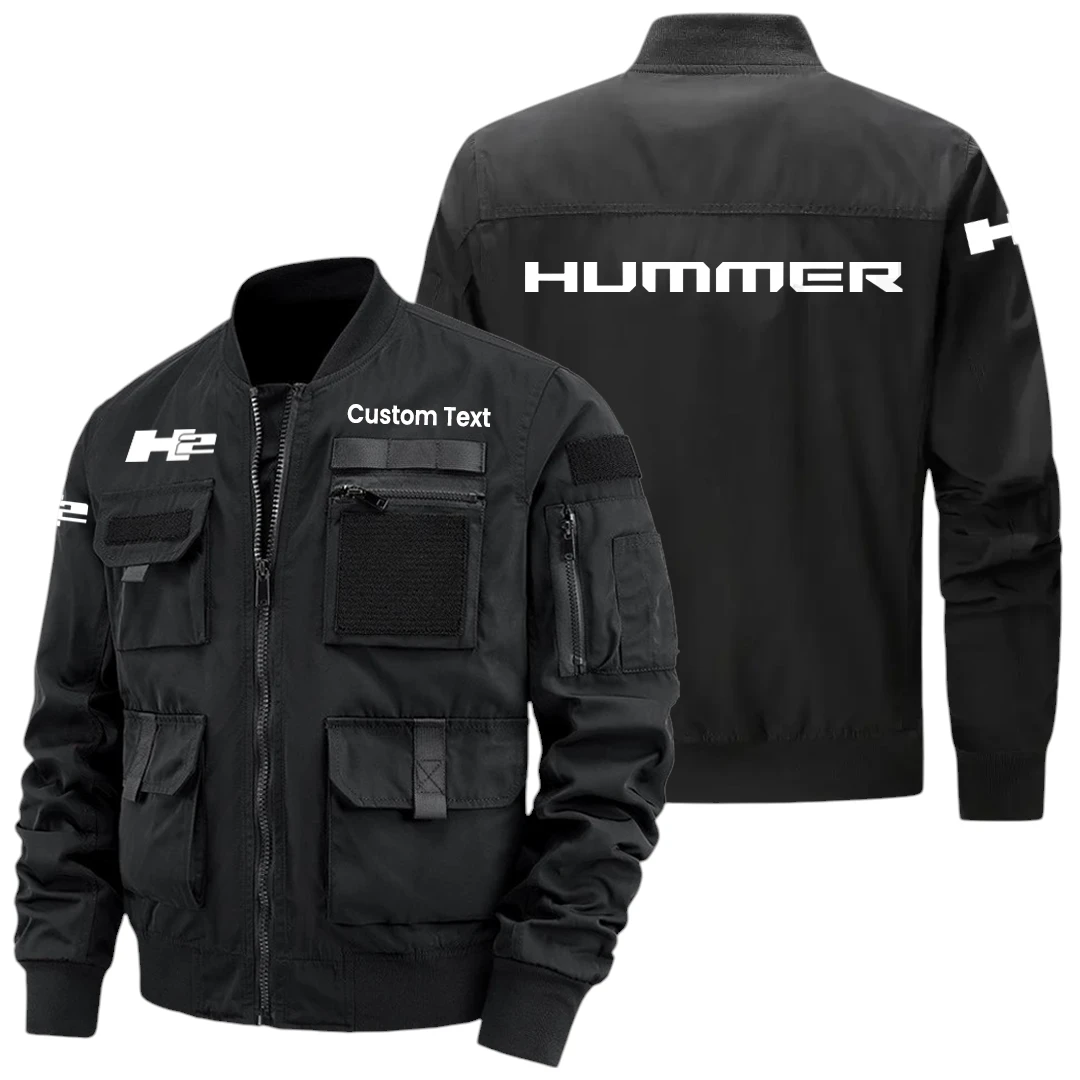 Hummer H2 Exclusive Logo Jacket x Baseball Collar Style Multiple Pockets Men’s Hiking Outdoor Jacket Custom Name HIHI160325Y40JCXH2H Hummer H2 Exclusive Logo Jacket x Baseball Collar Style Multiple Pockets Men’s Hiking Outdoor Jacket Custom Name HIHI160325Y40JCXH2H