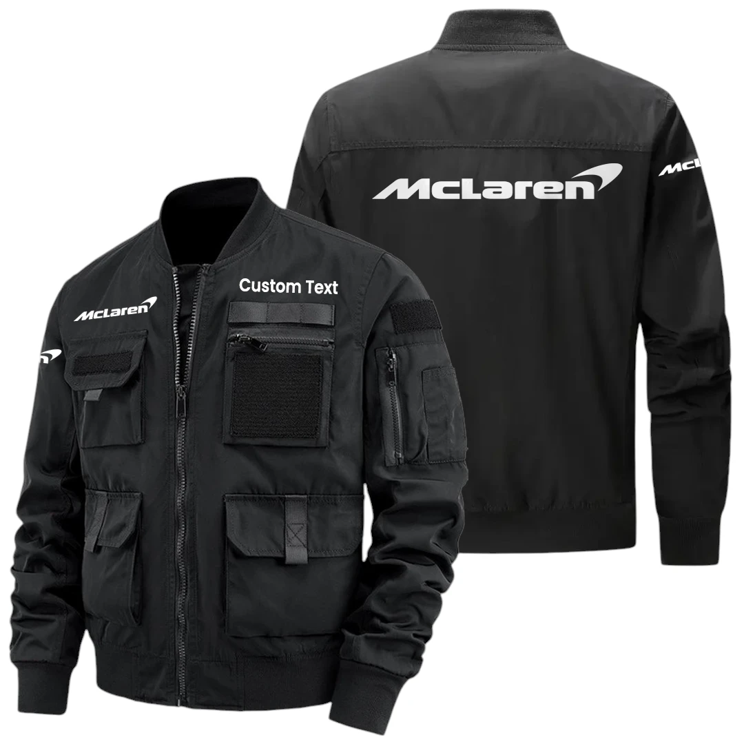 McLaren Exclusive Logo Jacket x Baseball Collar Style Multiple Pockets Men’s Hiking Outdoor Jacket Custom Name HIHI160325Y40JCXMCL McLaren Exclusive Logo Jacket x Baseball Collar Style Multiple Pockets Men’s Hiking Outdoor Jacket Custom Name HIHI160325Y40JCXMCL
