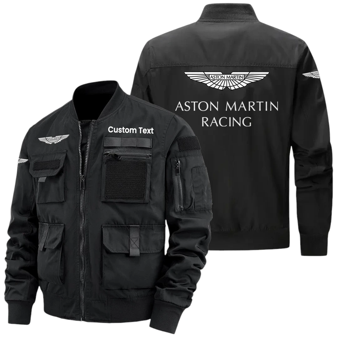 Aston Martin Racing Exclusive Logo Jacket x Baseball Collar Style Multiple Pockets Men’s Hiking Outdoor Jacket Custom Name HIHI170325Y40JCXAMR Aston Martin Racing Exclusive Logo Jacket x Baseball Collar Style Multiple Pockets Men’s Hiking Outdoor Jacket Custom Name HIHI170325Y40JCXAMR