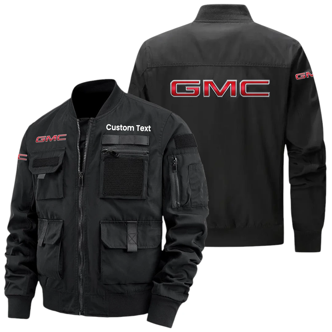 GMC Car Exclusive Logo Jacket x Baseball Collar Style Multiple Pockets Men’s Hiking Outdoor Jacket Custom Name HIHI170325Y40JCXGMC GMC Car Exclusive Logo Jacket x Baseball Collar Style Multiple Pockets Men’s Hiking Outdoor Jacket Custom Name HIHI170325Y40JCXGMC