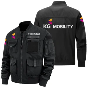 KG Mobility Exclusive Logo Jacket x Baseball Collar Style Multiple Pockets Men’s Hiking Outdoor Jacket Custom Name HIHI170325Y40JCXKGM