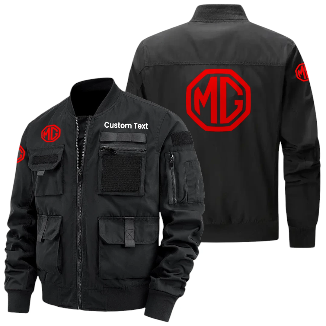 MG Cars Exclusive Logo Jacket x Baseball Collar Style Multiple Pockets Men’s Hiking Outdoor Jacket Custom Name HIHI170325Y40JCXMGC MG Cars Exclusive Logo Jacket x Baseball Collar Style Multiple Pockets Men’s Hiking Outdoor Jacket Custom Name HIHI170325Y40JCXMGC