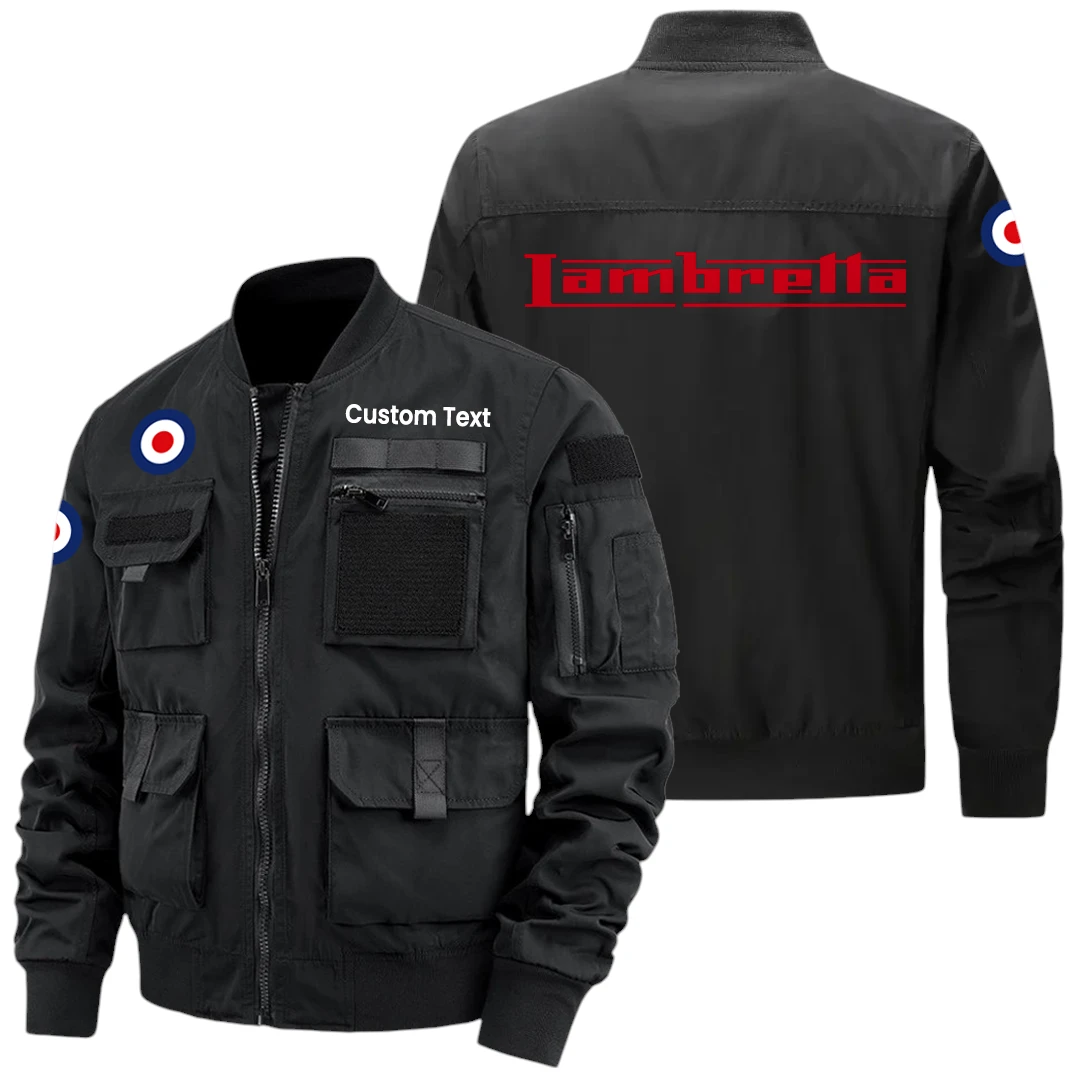 Lambretta Exclusive Logo Jacket x Baseball Collar Style Multiple Pockets Men’s Hiking Outdoor Jacket Custom Name HIHI190325Y40JCXLBA Lambretta Exclusive Logo Jacket x Baseball Collar Style Multiple Pockets Men’s Hiking Outdoor Jacket Custom Name HIHI190325Y40JCXLBA