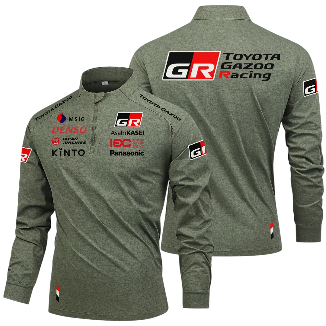 Toyota Gazoo Racing Limited 2025 Long Sleeve Shirt, Stand Collar Quarter Zip-up HIDI240325Y49LMT05TGR Toyota Gazoo Racing Limited 2025 Long Sleeve Shirt, Stand Collar Quarter Zip-up HIDI240325Y49LMT05TGR