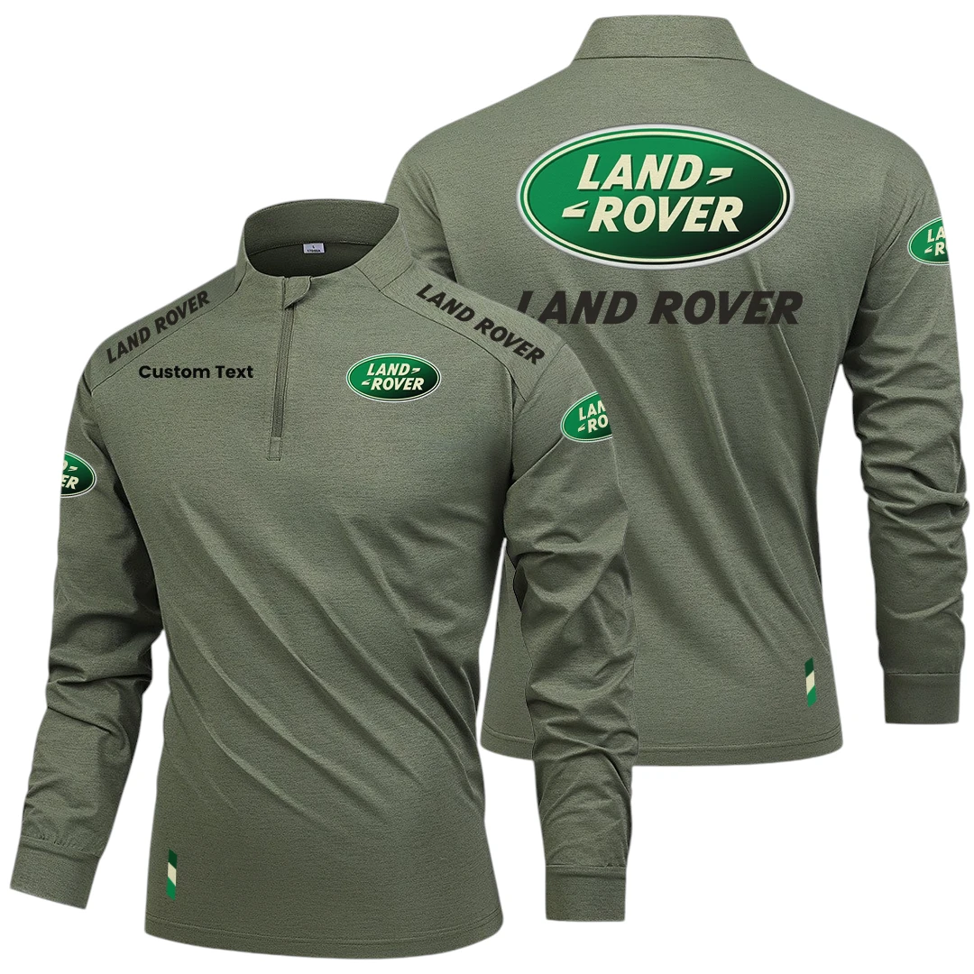 Land Rover Limited 2025 Long Sleeve Shirt, Stand Collar Quarter Zip-up Custom Name HIDI260325Y49LMT05LAR Land Rover Limited 2025 Long Sleeve Shirt, Stand Collar Quarter Zip-up Custom Name HIDI260325Y49LMT05LAR