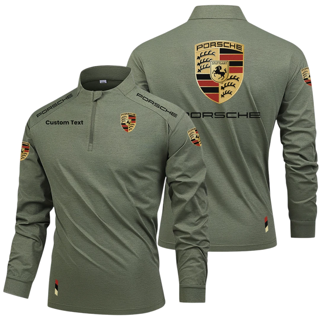 Porsche Limited 2025 Long Sleeve Shirt, Stand Collar Quarter Zip-up Custom Name HIDI270325Y49LMT05POR Porsche Limited 2025 Long Sleeve Shirt, Stand Collar Quarter Zip-up Custom Name HIDI270325Y49LMT05POR