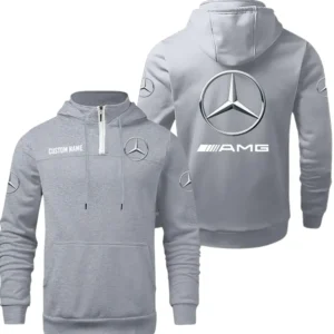 Mercedes AMG Quarter Zip Hoodie, Sports Hoodie Custom Name TN270325Y50HZ44CT1AMG