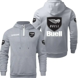 Buell Motorcycles Quarter Zip Hoodie, Sports Hoodie Custom Name TN270325Y50HZ44CT1BUM