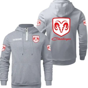 Dodge Challenger Quarter Zip Hoodie, Sports Hoodie Custom Name TN270325Y50HZ44CT1DOD