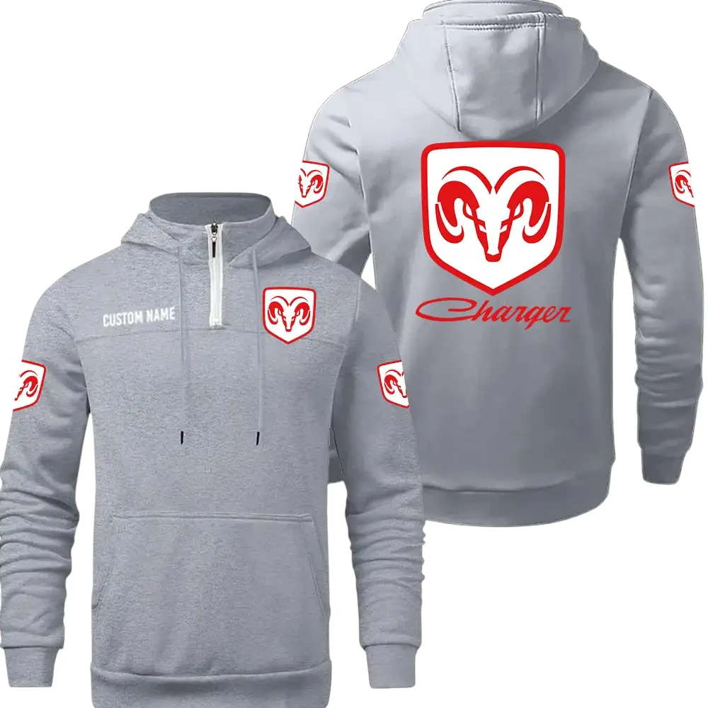 Dodge Charger Quarter Zip Hoodie, Sports Hoodie Custom Name TN270325Y50HZ44CT2DOD Dodge Charger Quarter Zip Hoodie, Sports Hoodie Custom Name TN270325Y50HZ44CT2DOD