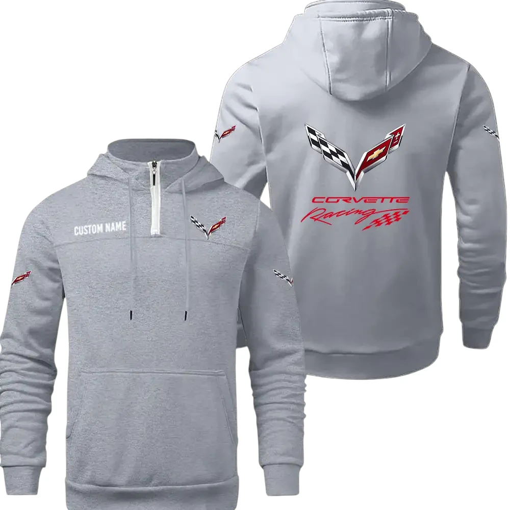 Chevrolet Corvette Quarter Zip Hoodie, Sports Hoodie Custom Name TN270325Y50HZ44CT3COR Chevrolet Corvette Quarter Zip Hoodie, Sports Hoodie Custom Name TN270325Y50HZ44CT3COR