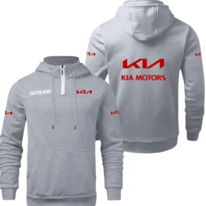 KIA Quarter Zip Hoodie, Sports Hoodie Custom Name TN280325Y50HZ44CT1KIA