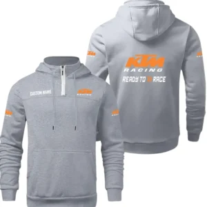Red Bull KTM Factory Racing Quarter Zip Hoodie, Sports Hoodie Custom Name TN280325Y50HZ44CT2KTM