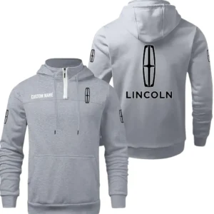 Lincoln Quarter Zip Hoodie, Sports Hoodie Custom Name TN290325Y50HZ44CT1LIN