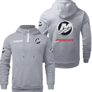 Mercury Marine Quarter Zip Hoodie, Sports Hoodie Custom Name TN290325Y50HZ44CT1MER