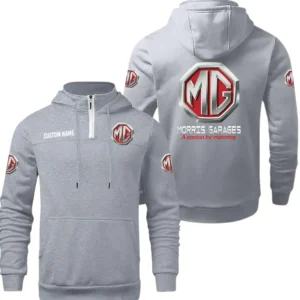 MG Cars Quarter Zip Hoodie, Sports Hoodie Custom Name TN290325Y50HZ44CT1MGC