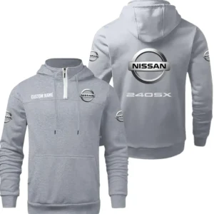 Nissan 240SX Quarter Zip Hoodie, Sports Hoodie Custom Name TN290325Y50HZ44CT1NIS