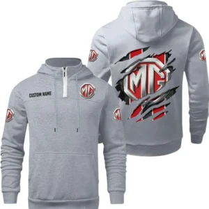 MG Cars Quarter Zip Hoodie, Sports Hoodie Custom Name TN290325Y50HZ44CT2MGC