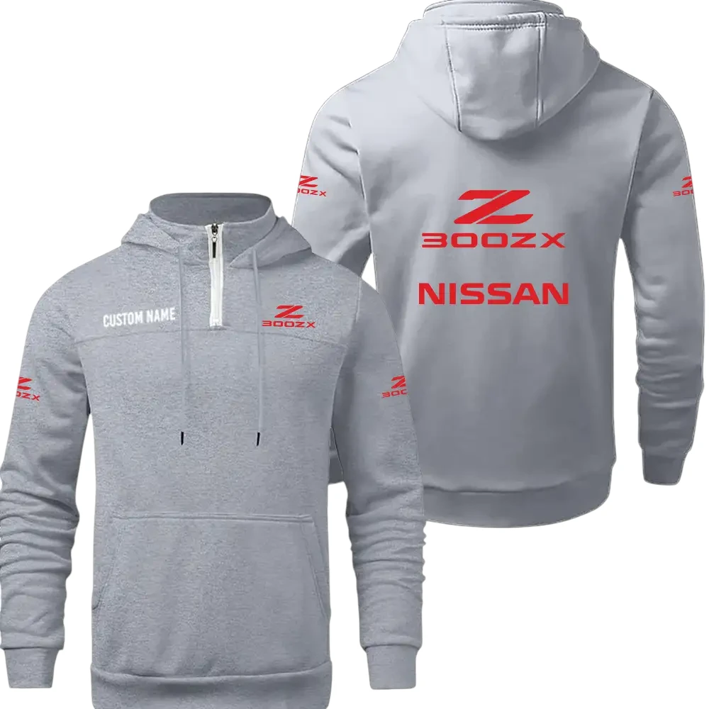 Nissan 300ZX Quarter Zip Hoodie, Sports Hoodie Custom Name TN290325Y50HZ44CT2NIS Nissan 300ZX Quarter Zip Hoodie, Sports Hoodie Custom Name TN290325Y50HZ44CT2NIS
