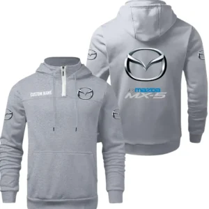 Mazda Mx5 Quarter Zip Hoodie, Sports Hoodie Custom Name TN290325Y50HZ44CT3MAZ