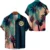 Dark Teal-Light Peach