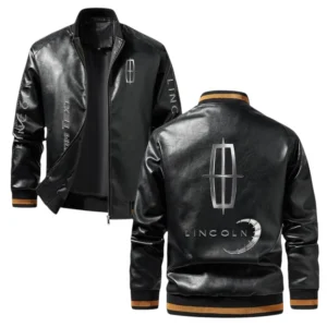 Vintage Lincoln Exclusive Logo Jacket, Classic Ribbed Collar and Striped Cuffs, Custom Name TN01042025Y12LJ93CT1LIN