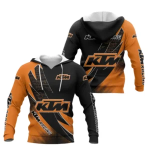KTM Racing Limited 2025 Pullover Hoodie All Over Print Gift For Cars Fans, Custom Name HG250425Y2PH3DCT1KTM