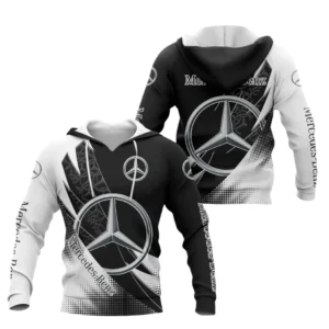 Mercedes Benz Limited 2025 Pullover Hoodie All Over Print Gift For Cars Fans, Custom Name HG250425Y2PH3DCT1MEB