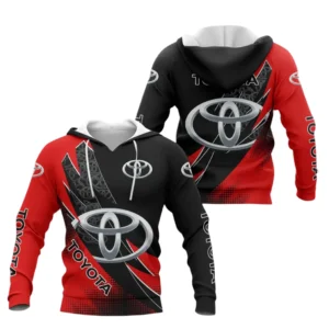 Toyota Limited 2025 Pullover Hoodie All Over Print Gift For Cars Fans, Custom Name HG250425Y2PH3DCT2TOY