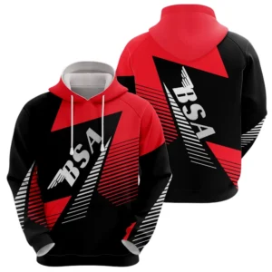 BSA Motorcycles Limited 2025 Pullover Hoodie x Zip Up Hoodie All Over Print, Custom Name HG140425Y2PHDCT1BSA