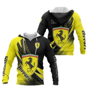 Ferrari Limited 2025 Pullover Hoodie All Over Print Gift For Cars Fans, Custom Name HG230425Y2PHDCT1FER