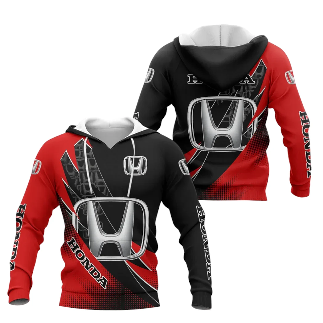 Honda Limited 2025 Pullover Hoodie All Over Print Gift For Cars Fans, Custom Name HG240425Y2PHDCT1HON Honda Limited 2025 Pullover Hoodie All Over Print Gift For Cars Fans, Custom Name HG240425Y2PHDCT1HON