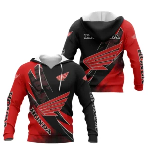 Honda Limited 2025 Pullover Hoodie All Over Print Gift For Cars Fans, Custom Name HG240425Y2PHDCT2HON