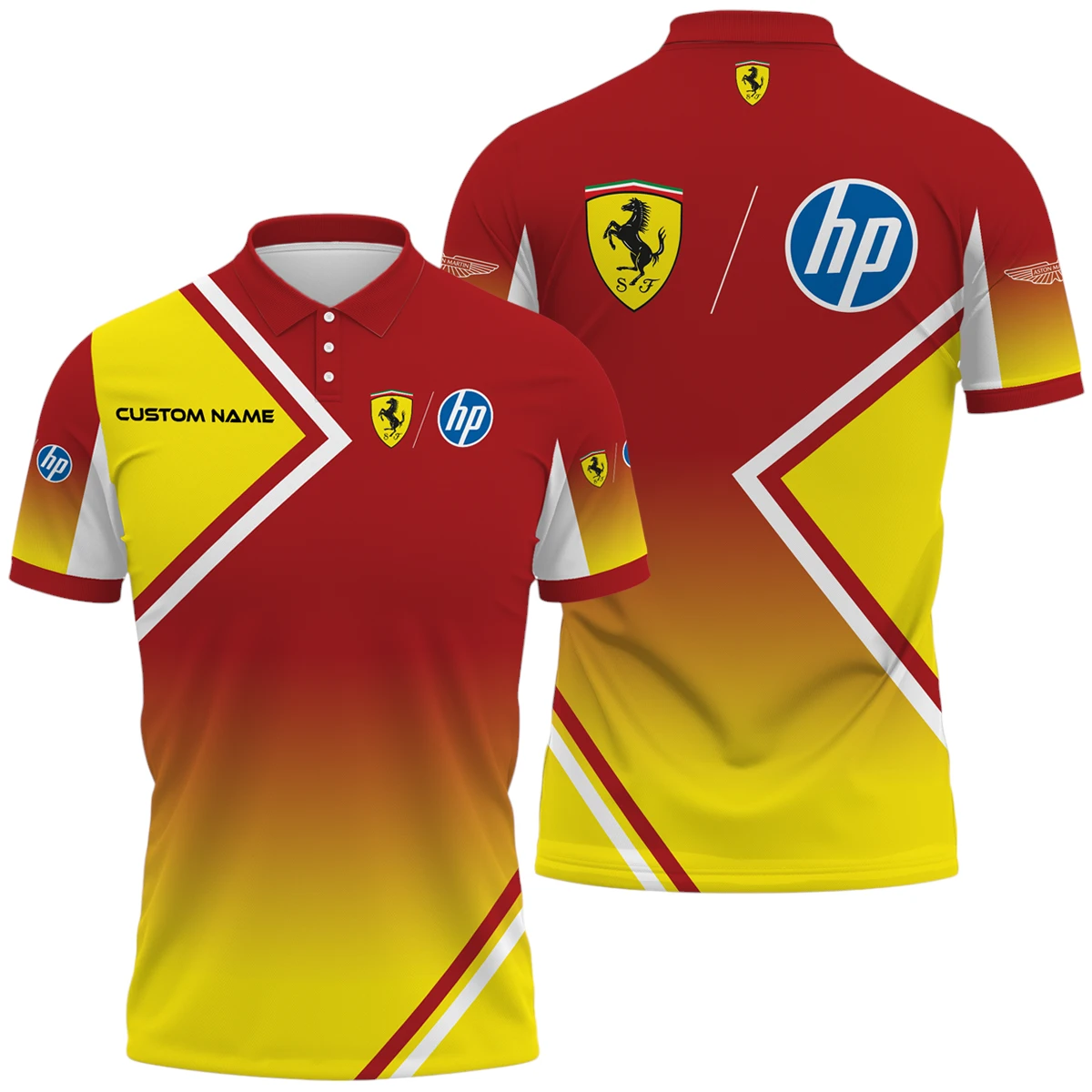Scuderia Ferrari HP Racing Polo Shirt All Over Print Gift For Sports Fans, Custom Name HIHI010425Y3PLFHP Scuderia Ferrari HP Racing Polo Shirt All Over Print Gift For Sports Fans, Custom Name HIHI010425Y3PLFHP